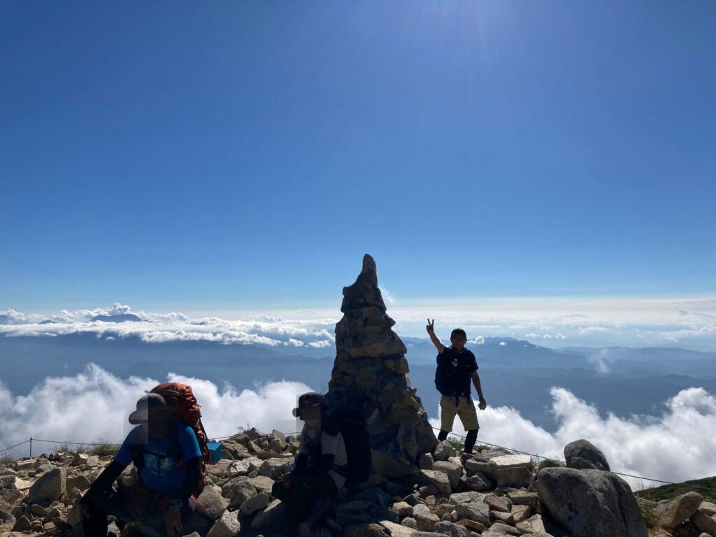 丸山ケルンからの絶景