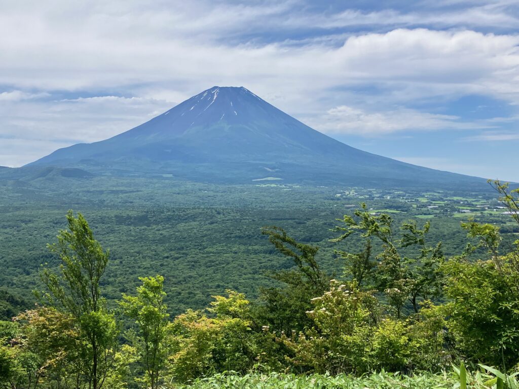 竜ヶ岳からの富士山