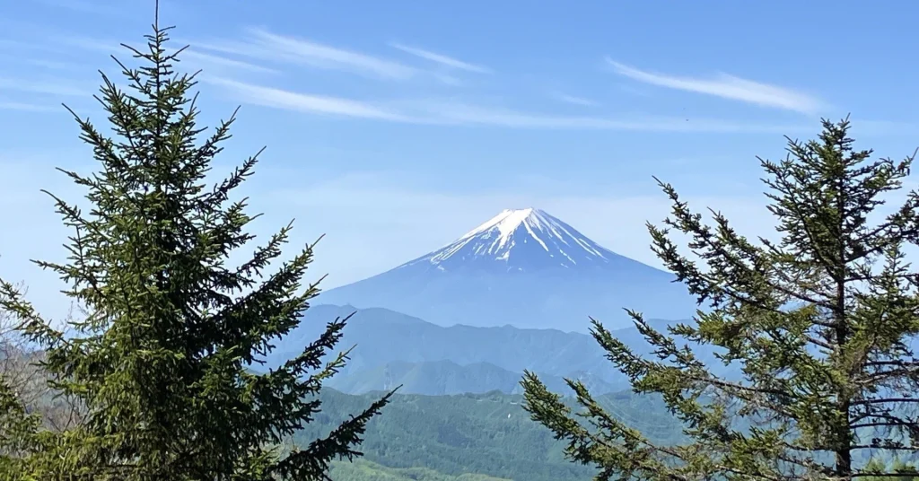 大菩薩嶺からの富士山