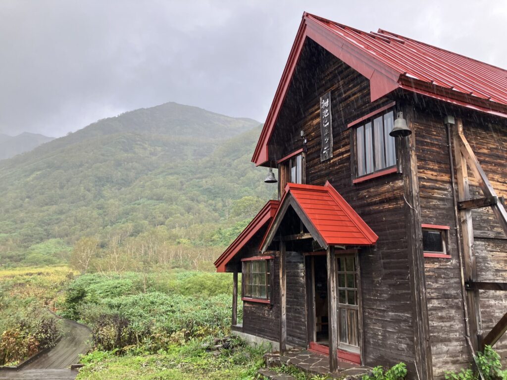 栂池ヒュッテ記念館。