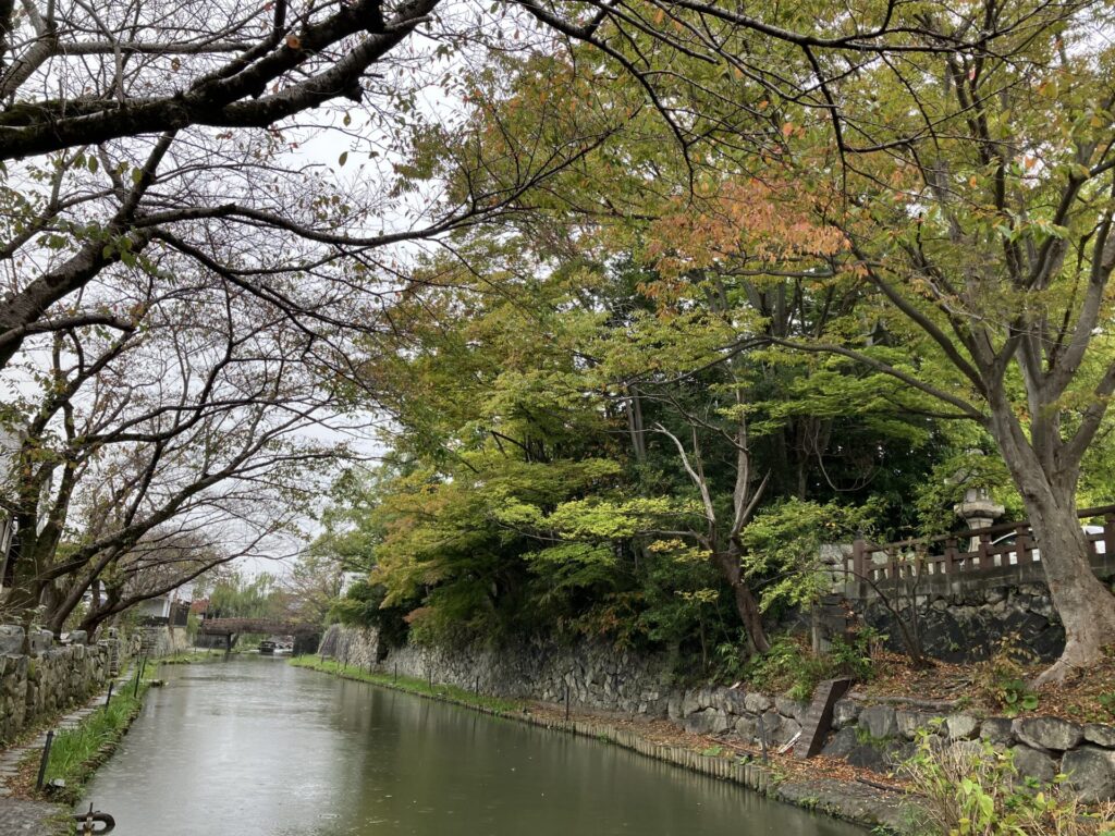 近江八幡のイメージ通りの風景