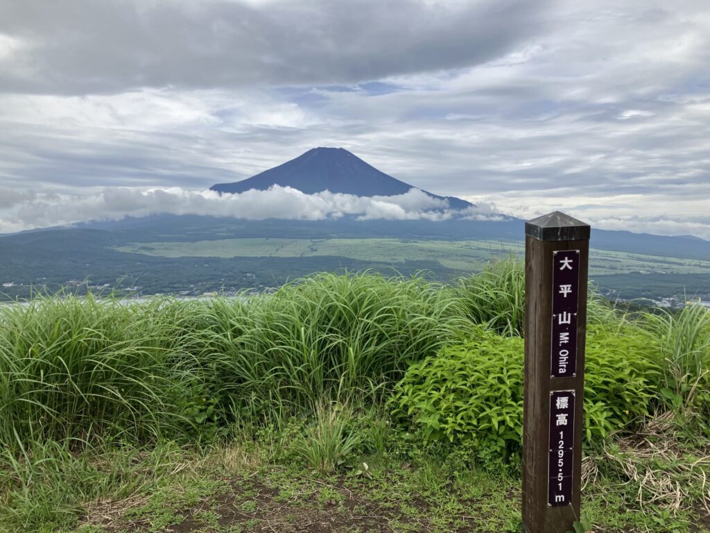 大平山山頂からの富士山